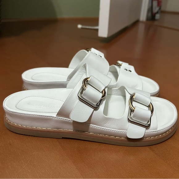 NEW Tony Bianco vanilla capretto sandals - Picture 3 of 5